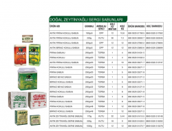 Doğal Zeytinyağlı Sergi Sabunları - Özba Gıda İnşaat San. ve Tic. Ltd. Şti. - 0412 251 11 53 - 0412 251 05 64