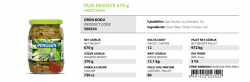 Penguen Taze Fasulyeler - Özba Gıda İnşaat San. ve Tic. Ltd. Şti. - 0412 251 11 53 - 0412 251 05 64